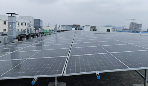 浙江舟山舟弈塑料0.63MWH光伏電站項目